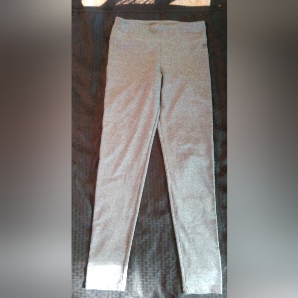 Girls justice gray leggings size 18